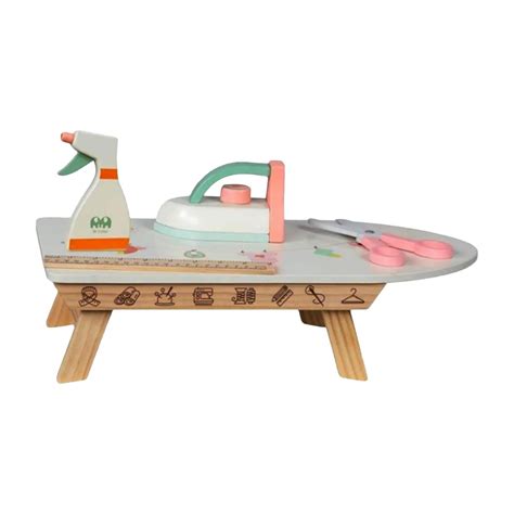 Buy JOUETS BY EDUSPARK Wooden Ironing Board Toy for Kids | Realistic ...