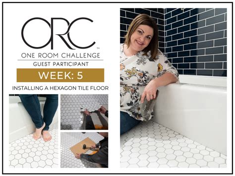 Installing Hexagonal Floor Tile 的图像结果