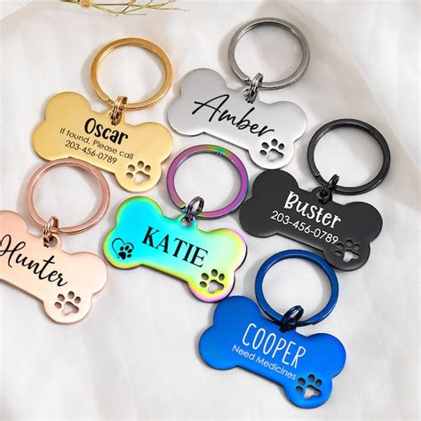 Buy Custom Dog Tags Online In India - Etsy India