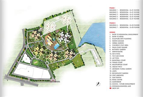 Prestige Falcon City MAster Plan - Apartments in Bangalore ...