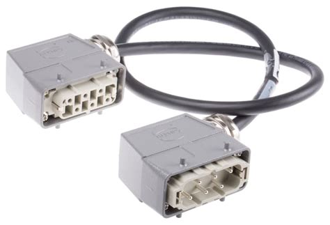 20871443002100 HARTING | HARTING Cable Assembly, 6 Way, 9A, Female to ...