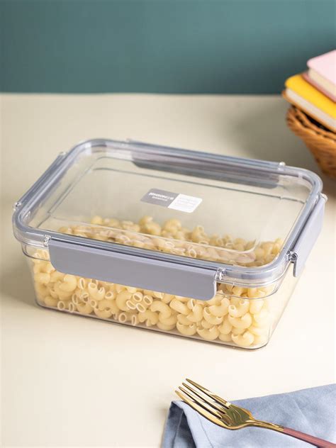 Market99 Rectangular Plastic Air Tight Container - Food Storage ...