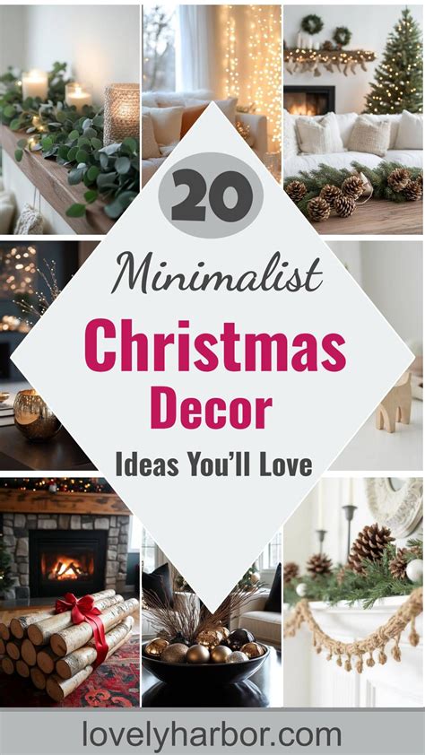 20 Minimalist Christmas Decor Ideas You’Ll Love In 2024 | Christmas ...