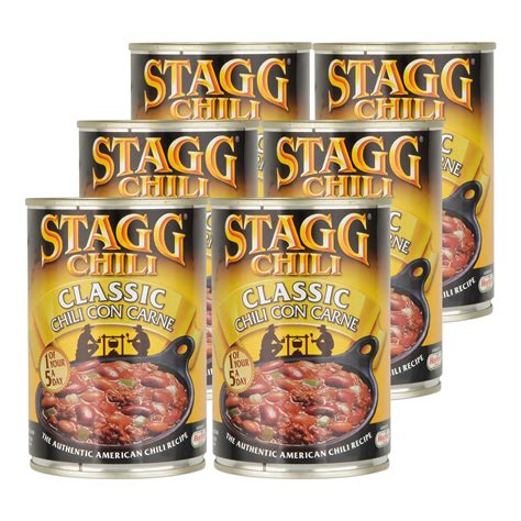 Stagg Chili Classic Chili Con Carne, 6 x 400g |Costco UK ...