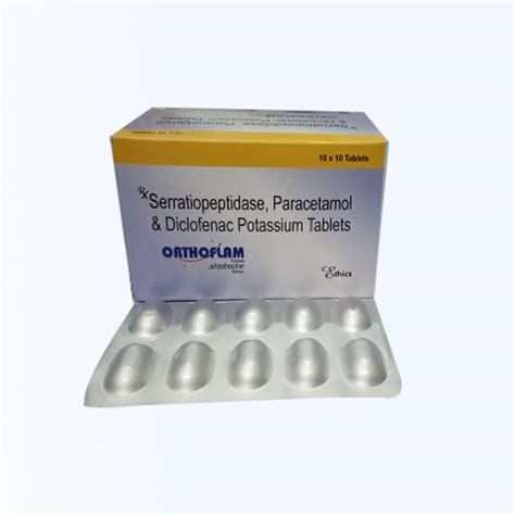 ORTHOFLAM Tablets Ethics Healthcare Pvt. Ltd.