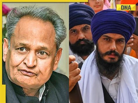 DNA Verified: Did Ashok Gehlot show support for Khalistani leader ...