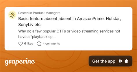 Basic feature absent absent in AmazonPrime, Hotstar, SonyLiv etc ...