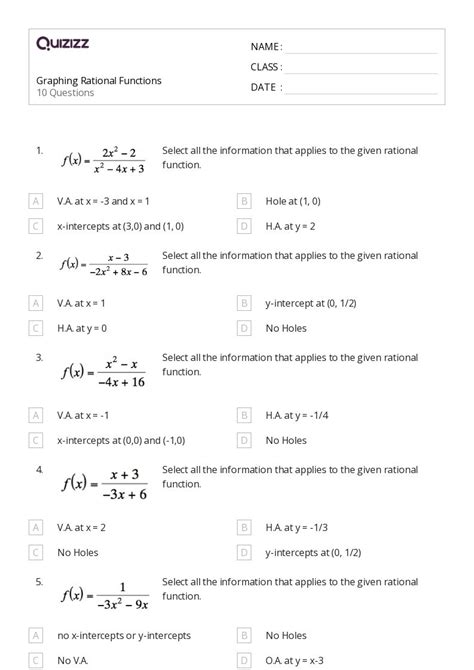 Image result for Rational Function Grade 11