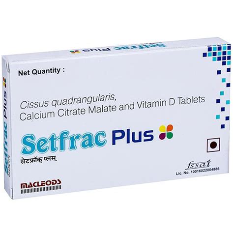 SETFRAC PLUS TABLET 15`S Price, Uses, Side Effects, Composition ...