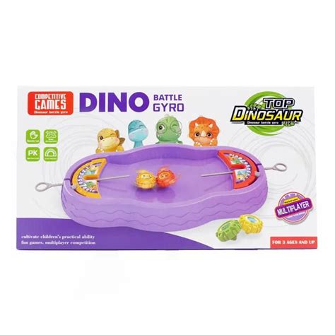 Dino Battle Gyro Spinning Tops with Launcher – DK Toyz