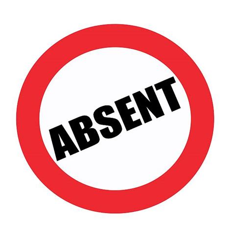 Absence and presence antonyms word card vector template. Flashcard for ...