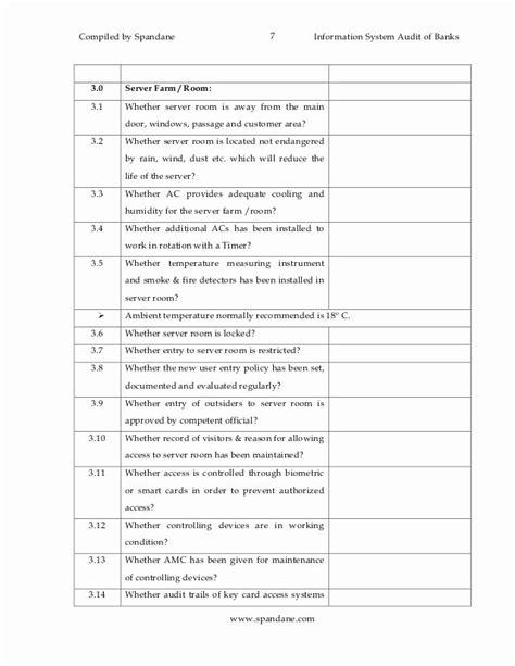 Image result for Building Security Checklist Template