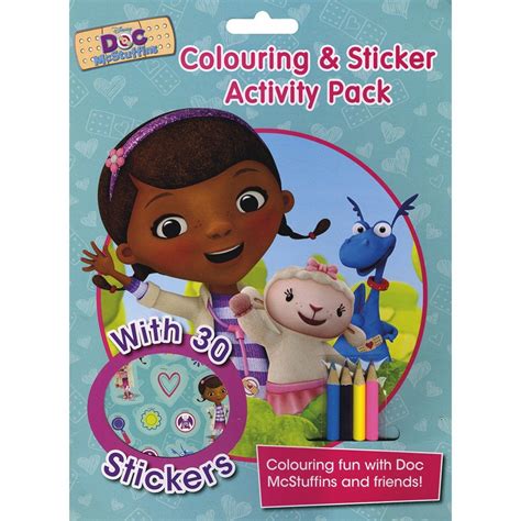 Disney Doc McStuffins Colouring and Sticker Activity Pack: Over 30 ...