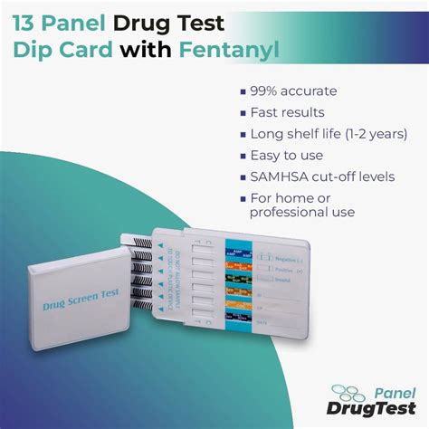 13 Panel Dip Card Drug Test - Cheap Drug Test