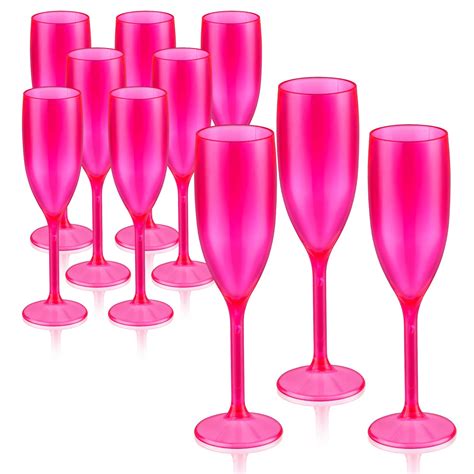 Pink Champagne Glasses