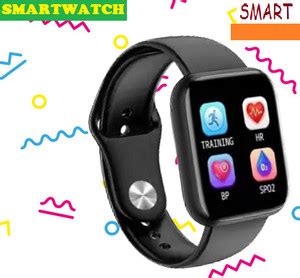 Bashaam U963_Y68 MAX CALORIE COUNT SMARTWATCH BLACK (PACK OF 1 ...