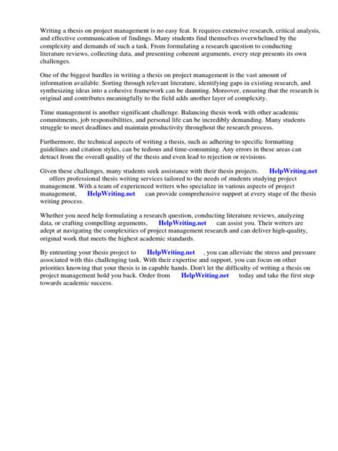 Dissertation Topics in Project Management 的图像结果