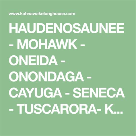 Tuscarora Nation History Migration Iroquois Sixth Nation