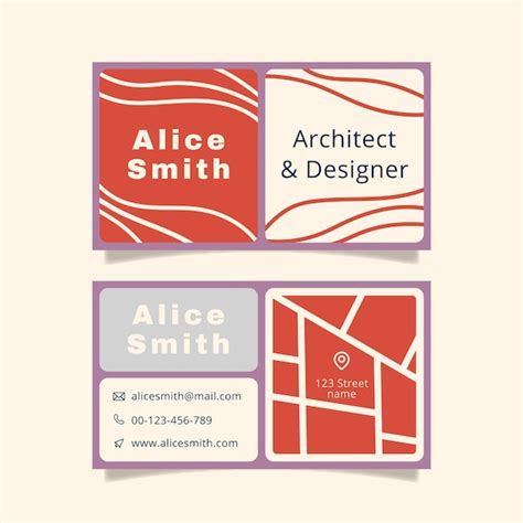 Business Card Design Vector 的图像结果