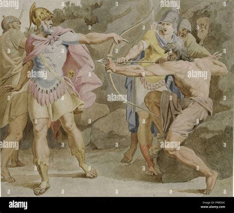 Odysseus And The Archery Contest