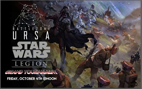 Star Wars Legion Grand Tournament at BZU, Dena'ina Civic & Convention ...