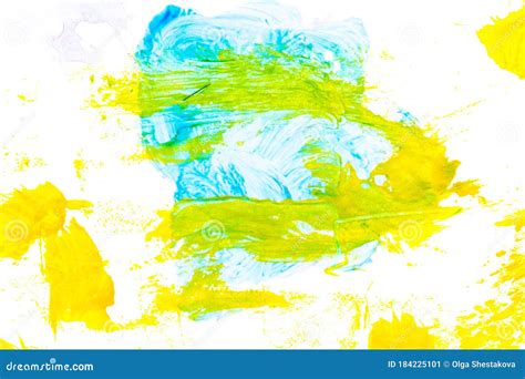 Children`s Art and Painting. Artistic Background Image. Abstract ...