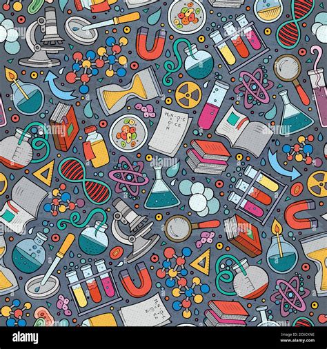 Cute Science Pattern 的图像结果