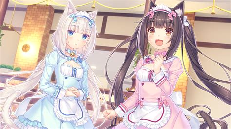 1920x1080 Anime, Nekopara, Uniform, Coconut (Nekopara), Yellow Eyes ...