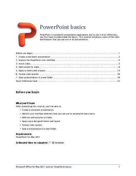 Image result for Microsoft PowerPoint for Mac Tutorial