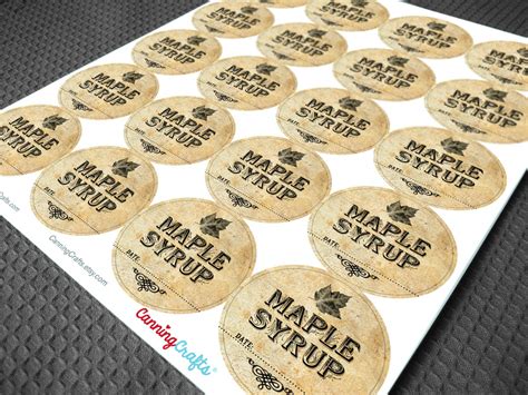 Image result for Maple Syrup Bottle Labels