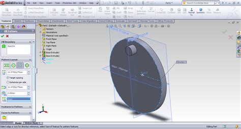 Image result for SolidWorks Sketch Fill Pattern