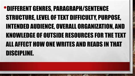 Sentences With Genre