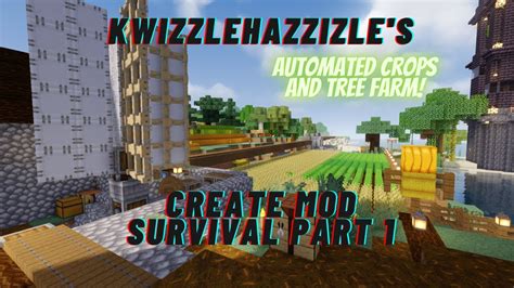 Image result for Minecraft Create Mod Tree Farm