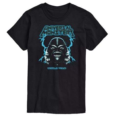 Big & Tall Universal Monsters Creatures World Tour Graphic Tee