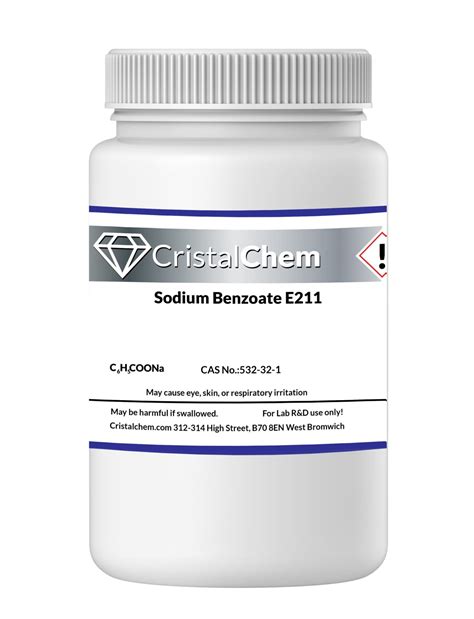 1Kg Benzoesan Sodu E211 CAS.No.: 532-32-1. - Cristalchem