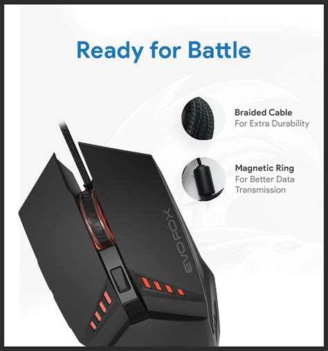 EvoFox Shadow Gaming Mouse – Amkette