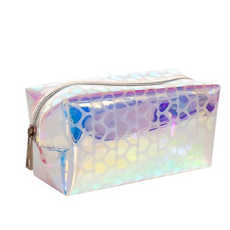 MAYCREATE® Makeup Pouch Organizer TPU Semi-Transparent Cosmetic Bag ...