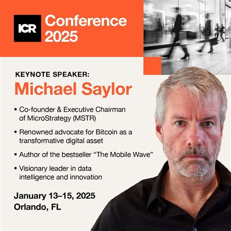 We're excited to announce Michael Saylor Co-Founder & Executive ...