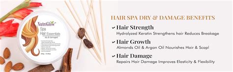 NutriGlow Hair Spa Cream with Damage Reverse & Moisture Lock ...