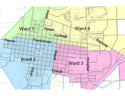 Ward Boundary Map | Paola, KS - Official Website