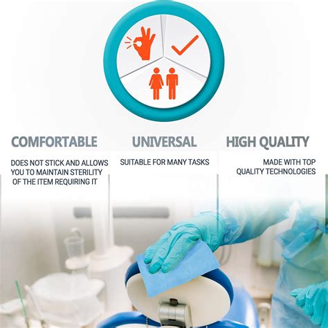 Buy EZGOODZ Sterilization Wraps 20 x 20 in Bulk. Pack of 500 Blue Non ...