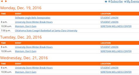 Academic Calendar Okstate - prntbl.concejomunicipaldechinu.gov.co