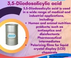 3, 5 Diiodosalicylic Acid | Sihauli Chemicals