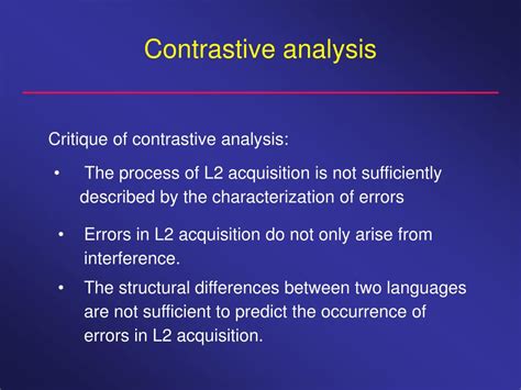 Image result for Contrastive Analysis Hypothesis Second Language