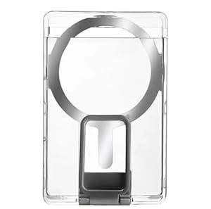 FKU Multifunctional Transparent Card Bag Foldable Back-Mounted Mobile ...