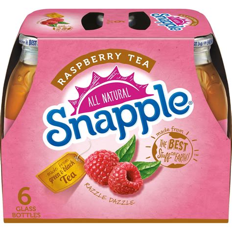Ranking 29 flavors of Snapple Drinks, as shown on Snapple website