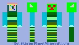 Alien Robot Minecraft Skin 的图像结果