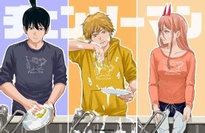 Chainsaw Man Anime Series Hd Matte Finish Poster Paper Print ...