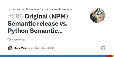 Python Semantic Release 的图像结果