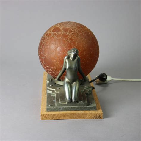 Antique Art Deco Frankart Figural Table Lamp with Nudes Circa 1920 For ...